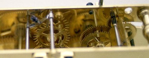 Pendule Louis XV Bethune Hemmung Uhrwerk Rekonstruktion